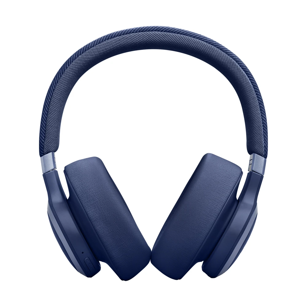 Наушники jbl on-ear с микрофоном bluetooth live 770nc, синие 2