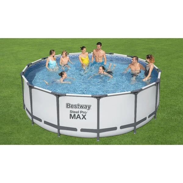 Bestway piscină steel pro max 427х122 cm, 15232 l, cadru metalic 2