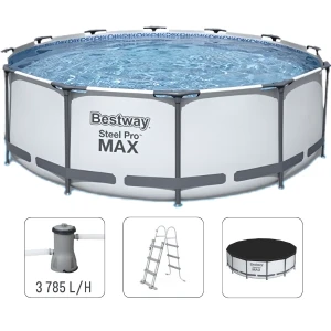 Bestway piscină steel pro max 427х122 cm, 15232 l, cadru metalic Thumbnail 13
