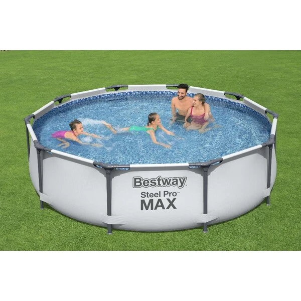 Bestway piscina steel pro max 305x76cm, 4678l, carcas metal 2