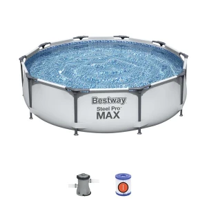 Bestway piscina steel pro max 305x76cm, 4678l, carcas metal Thumbnail 4