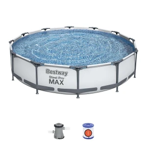Bestway piscină steel pro max 366х76 cm, 6473 l, cadru metalic Thumbnail 4
