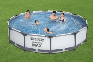 Bestway piscină steel pro max 366х76 cm, 6473 l, cadru metalic Thumbnail 2