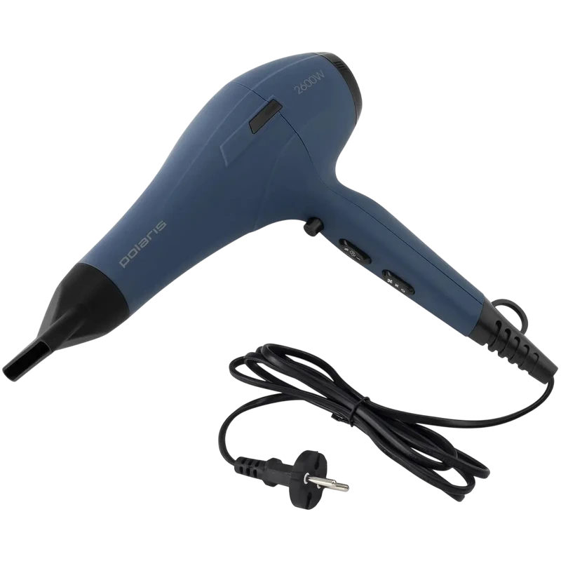 Фен polaris phd 2600aci, 2600вт, синий 5