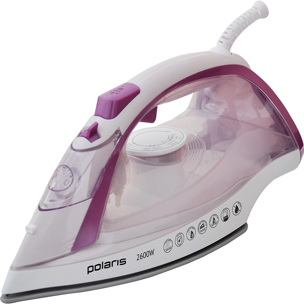 Fier de călcat polaris pir2668ak, 2600w, roz 4