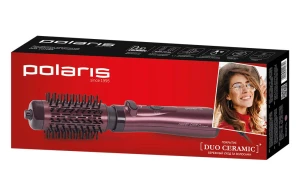 Фен-щётка polaris phs 1020rk, 1000 вт, бордовый Thumbnail 6