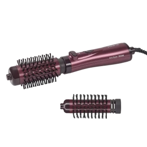 Фен-щётка polaris phs 1020rk, 1000 вт, бордовый