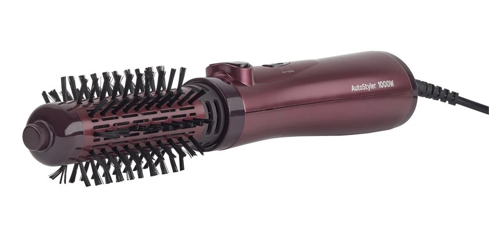 Фен-щётка polaris phs 1020rk, 1000 вт, бордовый 2
