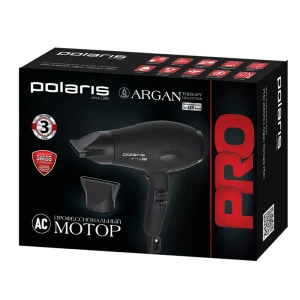 Фен polaris 2099aci bl, 2000вт, argan therapy Thumbnail 3