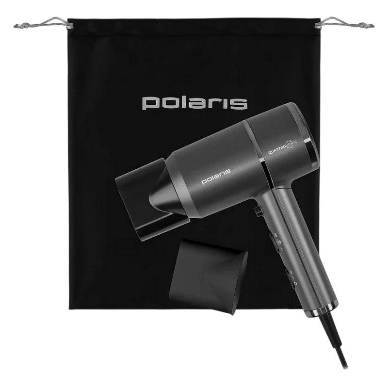 Фен polaris phd2044ti, 1900вт, графитовый 5