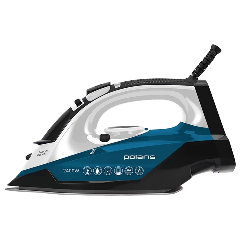 Утюг polaris pir 2420ak, 2400 вт, бирюзовый 6