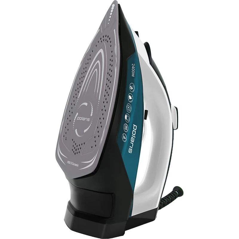 Утюг polaris pir 2420ak, 2400 вт, бирюзовый 4