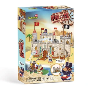 3d puzzle “castelul piraților”, 183 elemente Thumbnail 4