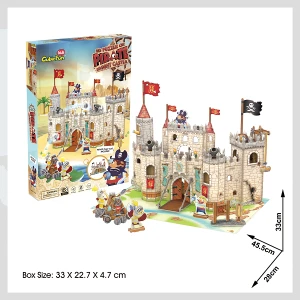 3d puzzle “castelul piraților”, 183 elemente Thumbnail 5