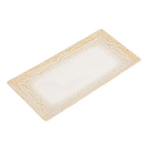 Farfurie ceramica rectangulara 30x15 cm selena Thumbnail 3