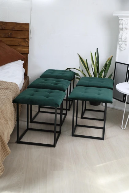 Cub transformer 5 scaune in 1 nex home n36, verde smarald 3