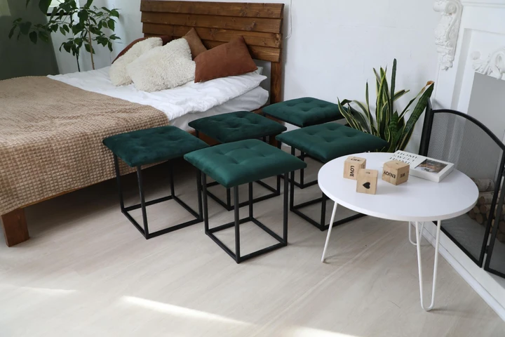 Cub transformer 5 scaune in 1 nex home n36, verde smarald 5