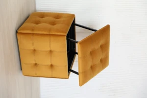 Cub transformer 5 scaune in 1 nex home n39, galben mustar Thumbnail 3