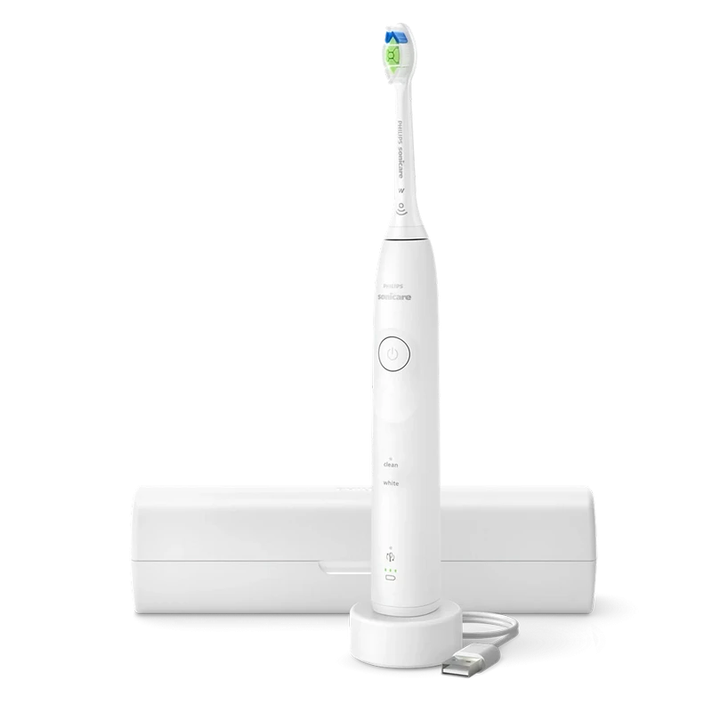 Periuța de dinți electrică sonică philips hx7110/02, alb 4