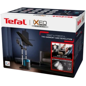 Стационарный отпариватель tefal qt2022e1, черный | синий Thumbnail 8