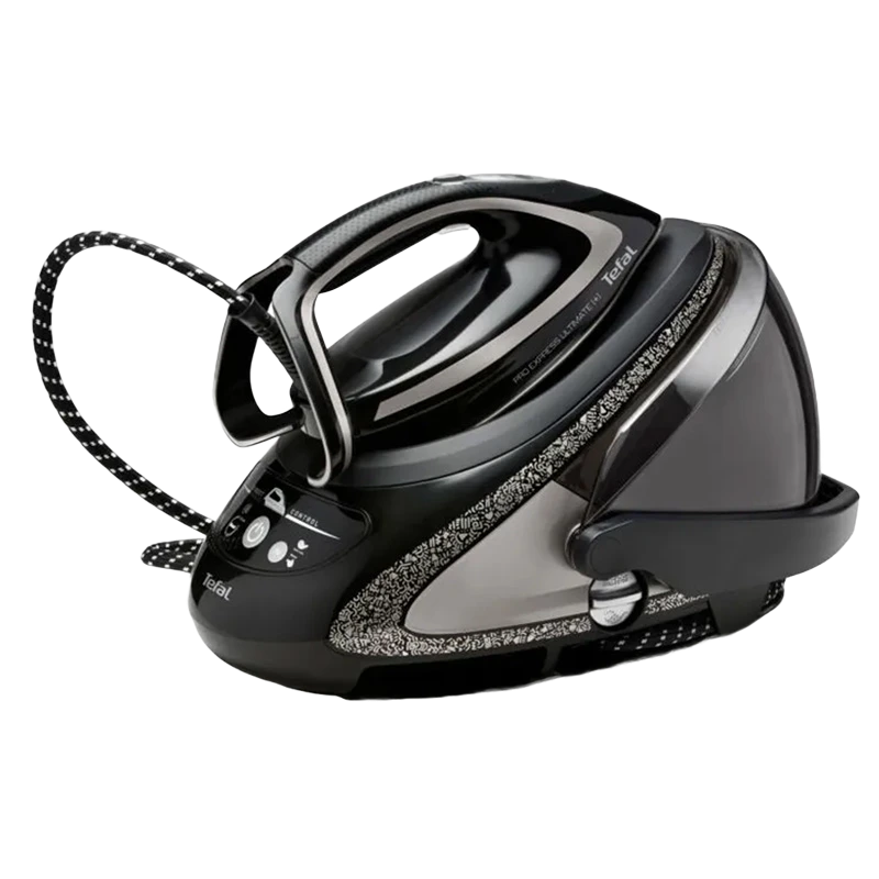 Паровая гладильная система tefal gv9620e0, 2600вт, чёрный | серый 11