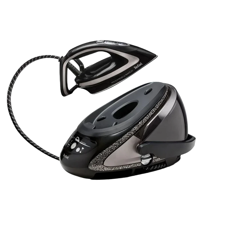 Паровая гладильная система tefal gv9620e0, 2600вт, чёрный | серый 4