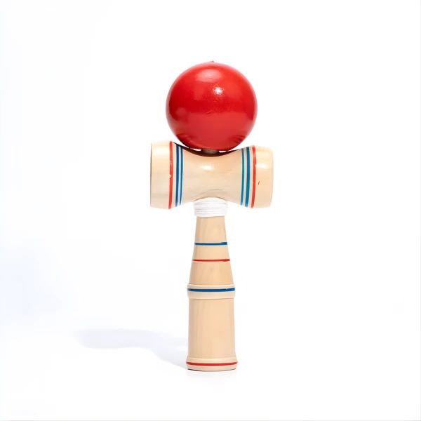 Joc de îndemânare kendama, 17 x 5 x 7 cm, 4 modele 3
