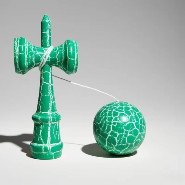 Joc de îndemânare kendama, 18 x 6 x 7 cm, 7 modele 9