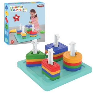 Joc educativ geometric, 16 elem.