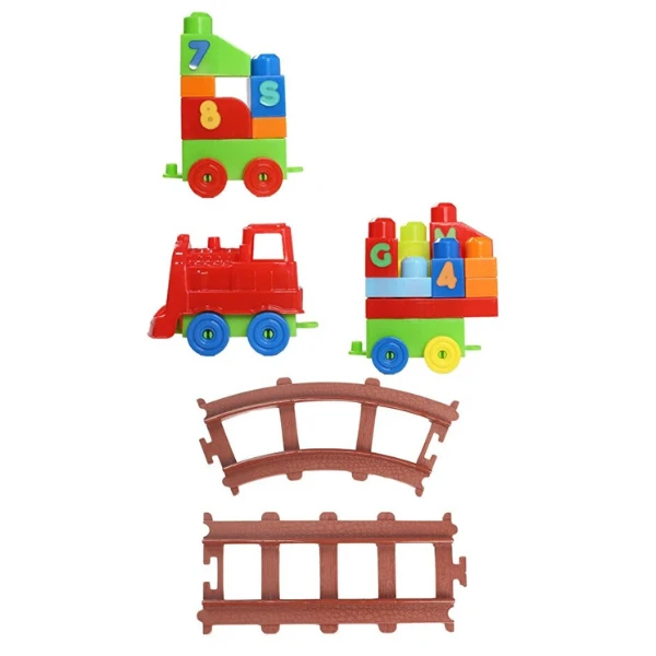 Set de construcție "tren", 41 piese 5