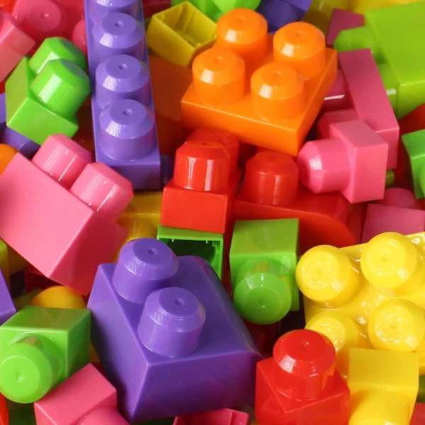 Set de construcție cu blocuri strălucitoare "play blox", 56 piese 7