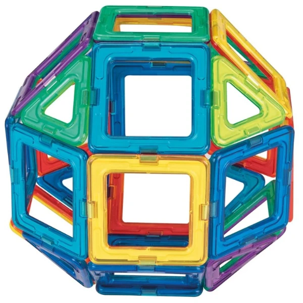 Set de construcții magnetic "magneți colorați", 30 buc. 2