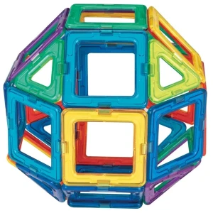 Set de construcții magnetic "magneți colorați", 30 buc. Thumbnail 2