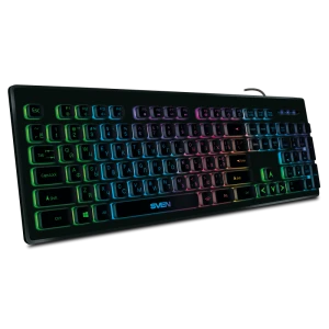 Клавиатура sven kb-c7500el, проводное, чёрный Thumbnail 6