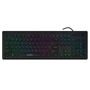 Клавиатура sven kb-c7500el, проводное, чёрный Thumbnail 1