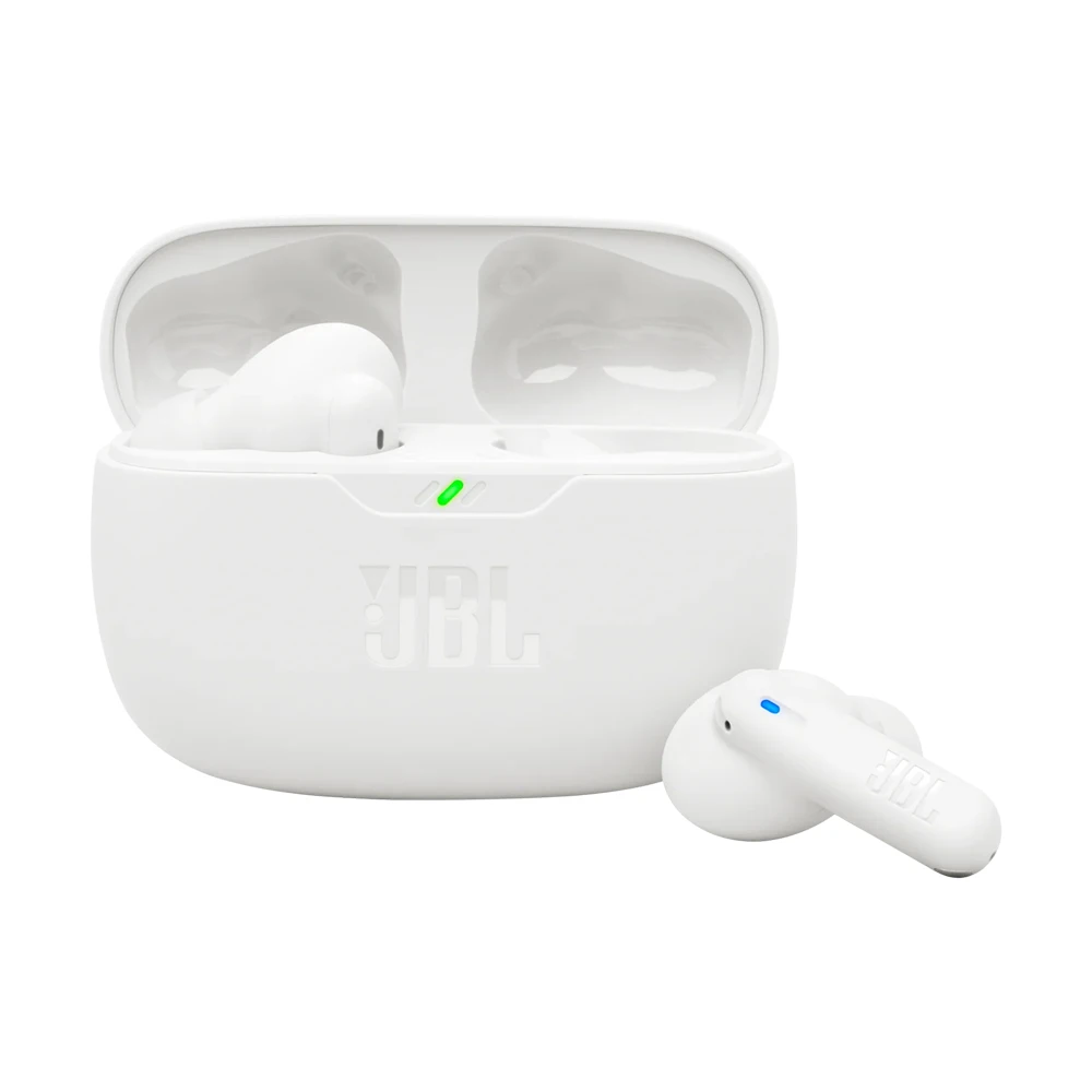 Беспроводные наушники jbl earphones tws wave beam 2, белые 2