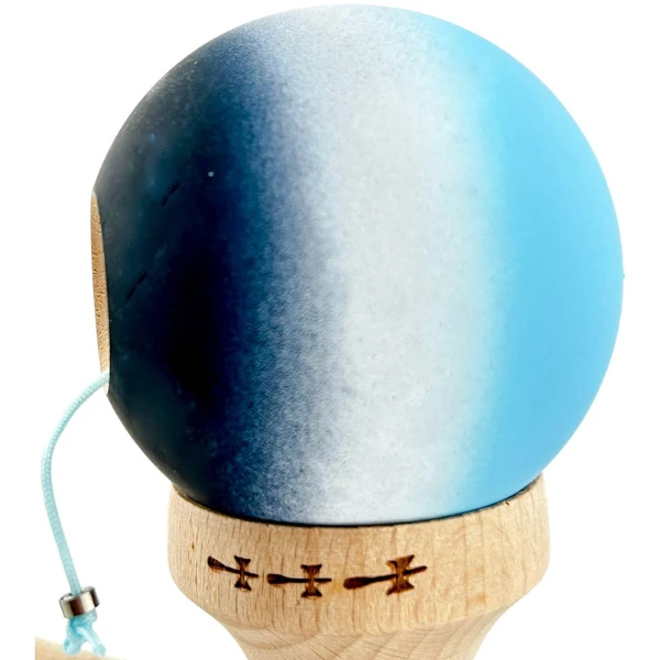 "kendama x original", profesionala, flippy, rulment metalic, ața 55 cm, cupe mari, 7 x 6 x 18 cm, gradient albastru 5