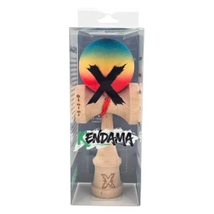 "kendama x original", profesionala, flippy, rulment metalic, ața 55 cm, cupe mari, 7 x 6 x 18 cm, gradient Thumbnail 3