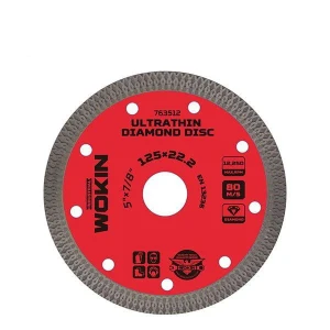 Disc diamantat de taiere continuu wokin 115x22.2x1.2 mm ultra subtire (industrial)
