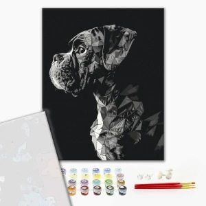 Pictură pe numere 40*50 cm (fără cutie) – paznicul nopții Thumbnail 2