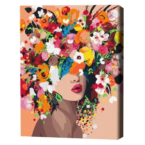 Pictură pe numere 40*50 cm (fără cutie) – nimfa florilor