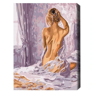 Pictură pe numere 40*50 cm (în cutie) - deșteptarea de dimineață