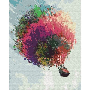 Pictură pe numere 40х50 cm (în cutie) - balon Thumbnail 2