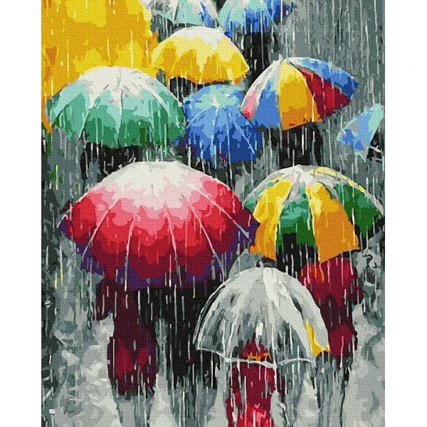 Pictură pe numere 40х50 cm (în cutie) - vopsele 2