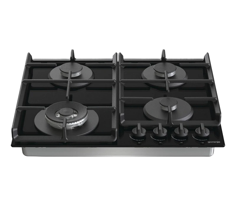 Газовая варочная панель gorenje gtw 641 eb, чёрный 3