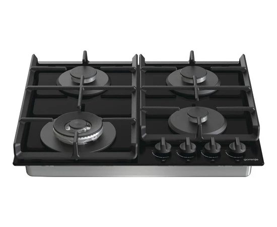 Газовая варочная панель gorenje gtw 641 eb, чёрный 9