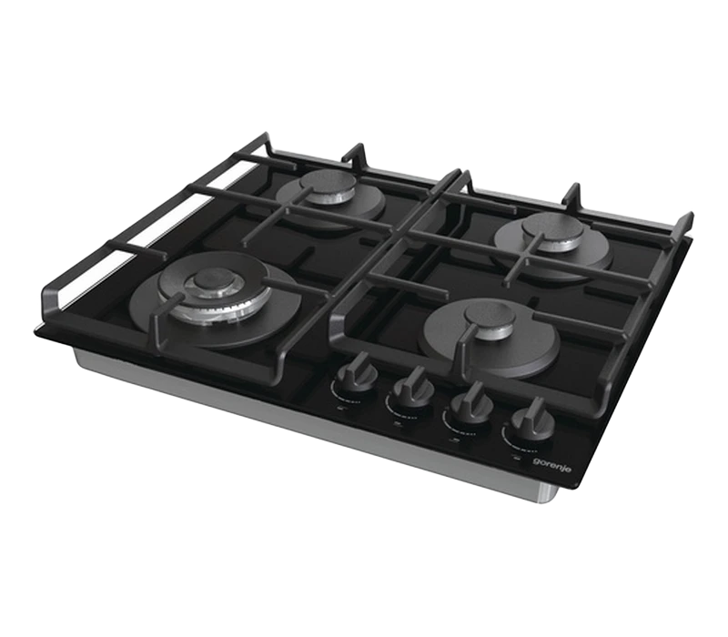 Газовая варочная панель gorenje gtw 641 eb, чёрный 5