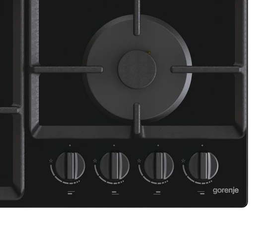 Газовая варочная панель gorenje gtw 641 eb, чёрный 8