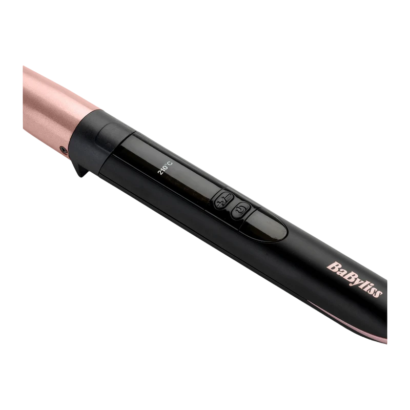 Ondulator de păr babyliss conical wand c454e, negru | roz 2