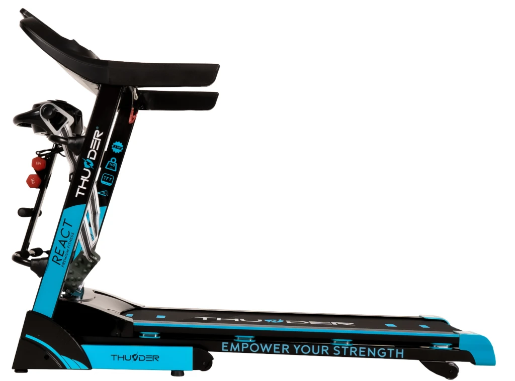 Banda de alergare electrica thunder react-ds-black 2